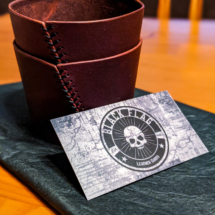 Black Flag Leather Goods - Leather Coffee Sleeve