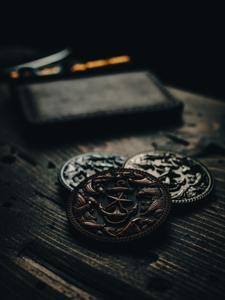 Vera Forma Leather's Commodore Coins