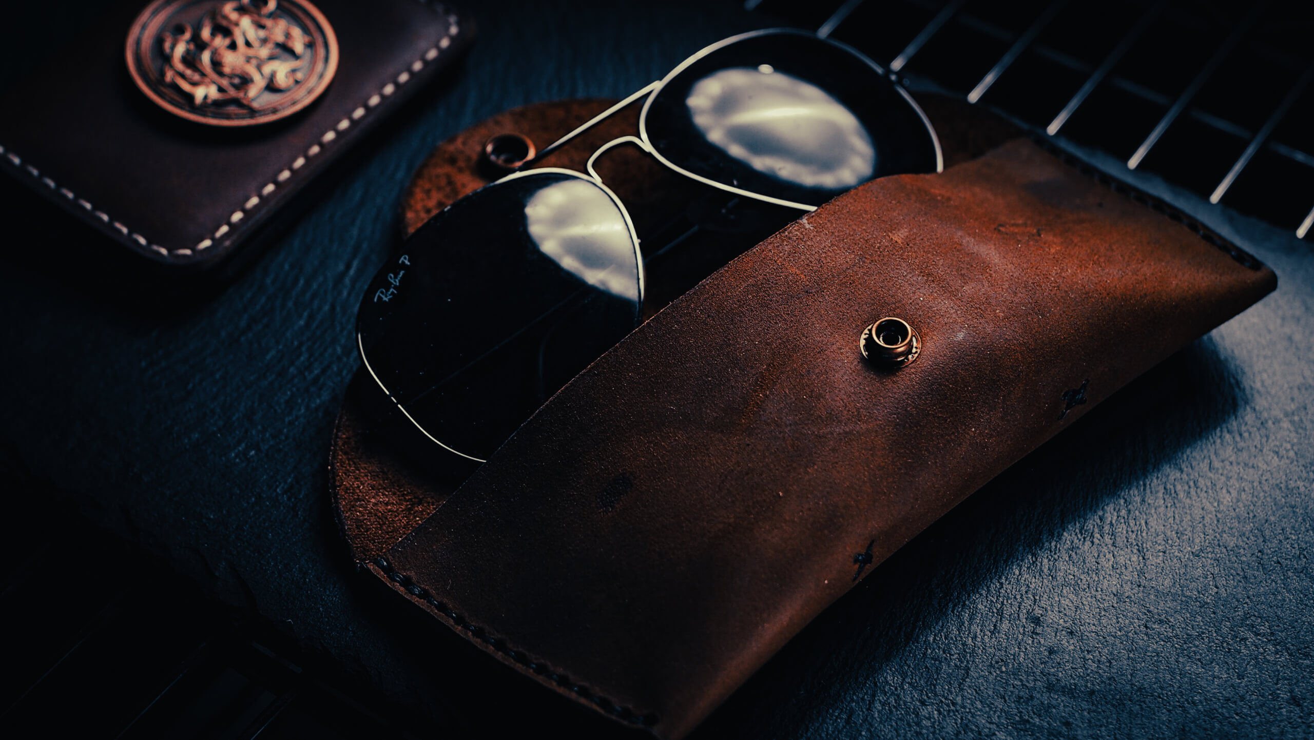 Leather Sunglasses Case Free PDF Template