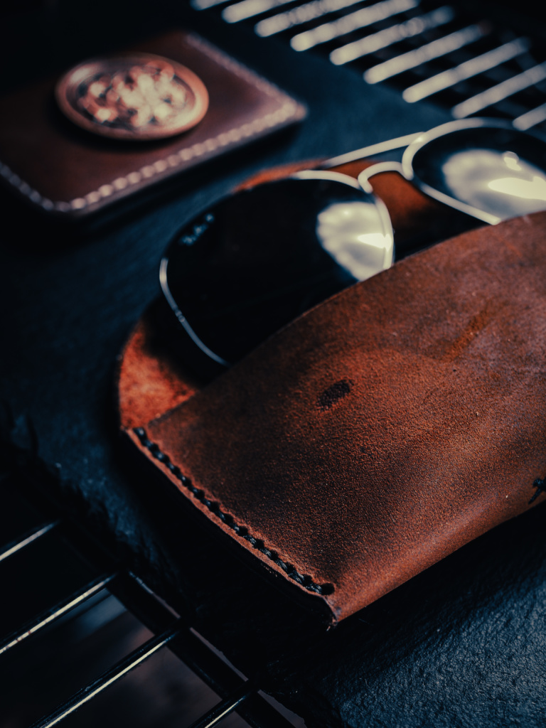 Leather Sunglasses Case