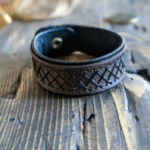Weave Stitch leather breacelet